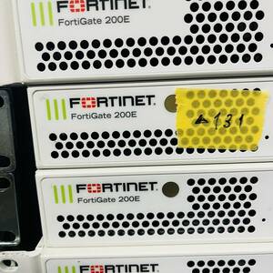 ▲131【通電OK】Fortinet FortiGate 200E FG-200E ファイアウォール FW セキュア SD-WAN IPS パフォーマンス SSLインスペクション