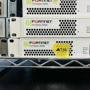 ▲134【通電OK】Fortinet FortiGate 200E FG-200E ファイアウォール FW セキュア SD-WAN IPS パフォーマンス SSLインスペクション