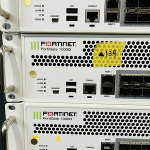 ▲139【通電OK】Fortinet FG-1000D 次世代ファイアウォール セグメンテーション セキュアWebゲートウェイ IPS モバイルセキュリティ