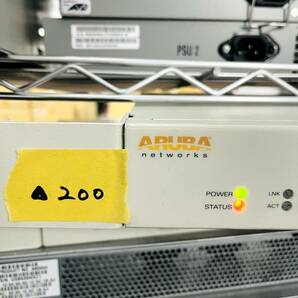 ▲200【通電OK】 Aruba 3400 モビリティ コントローラー 3000シリーズ VPN接続 IPv4 IPv6 レイヤー3 ワイヤレス侵入防御 アルバの画像1