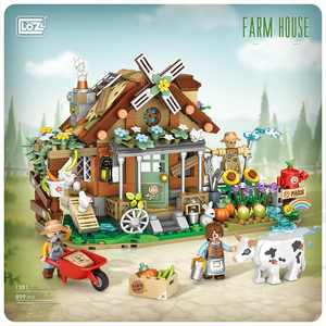 LEGO Compatible Loz Block House House House House Ассамблея Ассамблея ручной работы взрослые девочки для мальчиков Взрослые