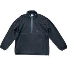 希少品 Patagonia パタゴニア シンチラ フリース ジャケット ブルゾン ハーフジップ XLサイズ相当 25735F4 古着_画像2