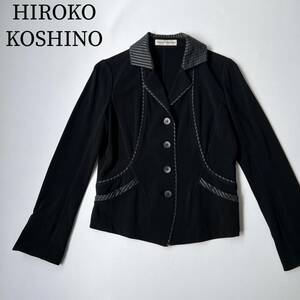  прекрасный товар HIROKO KOSHINO Hiroko Koshino tailored jacket джерси блейзер внешний tops женский 