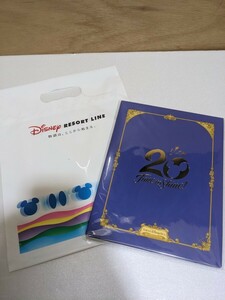 ディズニーリゾートライン 東京ディズニーシー20周年 記念 台紙付き1day フリーきっぷ Time to Shine!