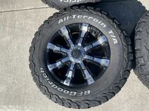 LT235/70R16 104/101S BFGoodrich All-Terrain T/A バリ山アルミホイールセット5穴139.7/114.3_画像2