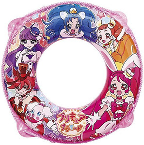 キラキラ☆プリキュアアラモード　浮き輪　55cm 空気ビニール　空ビ