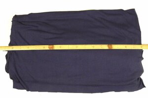ニット生地　75cm巾　約10m　パープルグレー　首回りや袖裾のリブなどの洋裁に