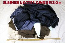 特価裏地ひとまとめセット　122cm巾前後　まとめて合計約30ｍ　洋裁等に_画像1