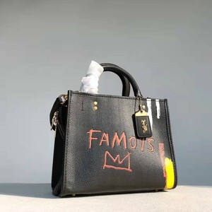 新品 COACH コーチ バッグ Basquiat バスキアコラボ バスキア 限定コラボ トートバッグ ハンドバッグショルダーバッグ 0307 アウトレット品