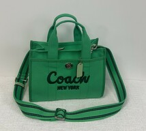 新作 COACH コーチ CP164 ハンドバッグ 2WAY トートバッグ ショルダーバッグ レディース コーチ アウトレット品_画像1