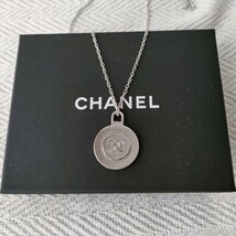 【正規美品】CHANEL シャネル　ココマーク　コイン　チャーム　ネックレス_画像1