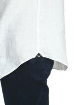 【新品未使用】EMPORIO ARMANI（エンポリオアルマーニ） リネン 無地 半袖シャツ 定価39,600円 Ｓ（日本メンズM）_画像7
