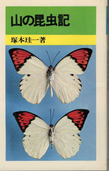 山の昆虫記　塚本珪一　山と渓谷社　1972年　初版
