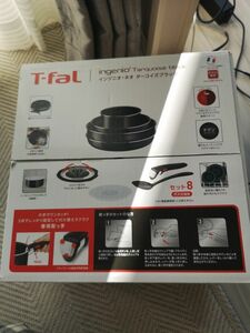 T-fal インジニオ ネオ ターコイズブラック 8点セット ガス専用 フライパン 新品