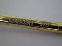 AMBUSH　アンブッシュ　ローズモチーフ　ピアス　ブローチ　925　SILVER　総重量10g_画像7