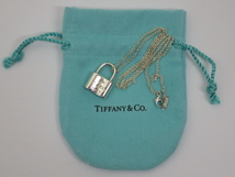 TIFFANY&Co.　ティファニー　カデナ　パドロック　ネックレス　925　SILVER_画像1