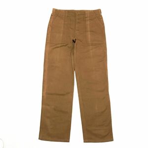 未使用/Dead Stock/GUNG HO/duck baker pants/Made in USA/W34/camel brown/ガンホー/ダックベイカーパンツ/ワークパンツ/キャメルブラウン