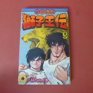 S2-240315☆秘挙伝説　師子王伝　3巻　　小林たつよし　　初版