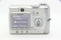 【B2008】 Canon Power Shot A520 シルバー キャノン パワーショット_画像5
