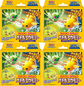 新品★未使用★ポケモンカードゲーム スカーレット&バイオレット いつでもどこでも バトルアカデミー４個セット(A01)