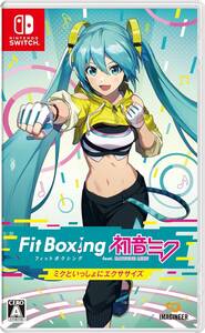 新品★未使用★Fit Boxing feat. 初音ミク ‐ミクといっしょにエクササイズ‐ -Switch