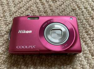 NIKON COOLPIX S3300 ストロベリーピンク