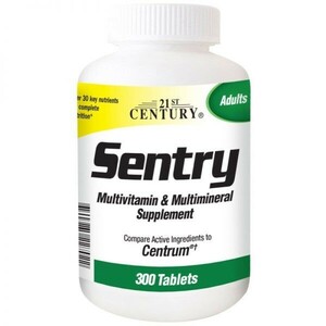 *21st Sentry multi vitamin & mineral 300 tablet [1 day 1 piece 300 day minute ]*