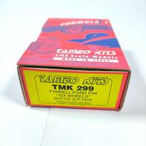 1円〜 未組立 1/43 タメオ ティレル フォード P34 オランダGP 1976 TAMEO TYRRELL FORD SIX WHEELS DUTCH TMK299 メタルキット F1 検MR BBR_画像7