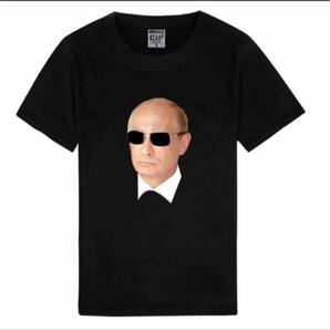 特価 レア！ロシア直輸入 プーチン大統領Tシャツ 綿100% 送料無料