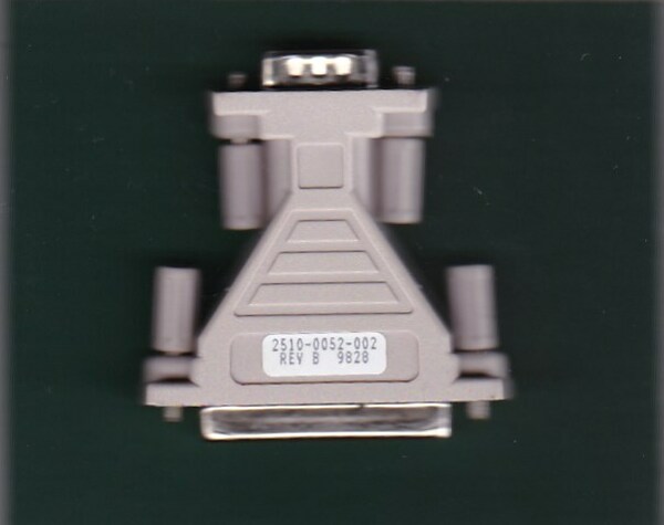 5234【送料込み】 変換アダプター(D-Sub 9pinオス × 25pinメス)　使用品　１個　