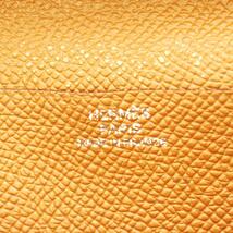 エルメス HERMES ベアンスフレ ヴォーエプソン 長財布 刻印：X ブランド_画像9