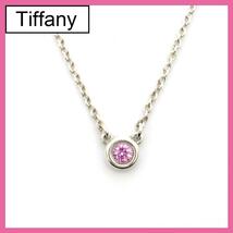 ティファニー Tiffany 925 バイザヤード ネックレス 極美品 ブランド_画像1