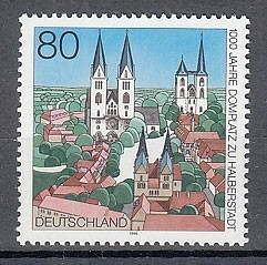 ドイツ 1996年未使用NH ドイツの都市/ハルバーシュタット#1846