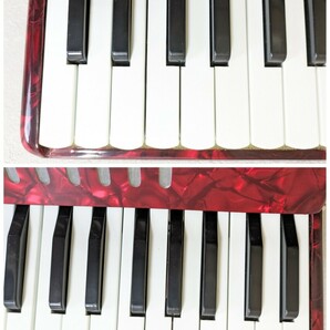 TOMBO/トンボ No.241 STEEL REEDS アコーディオン ◆ハードケース付 鍵盤楽器 楽器◆中古 概ね美品の画像7