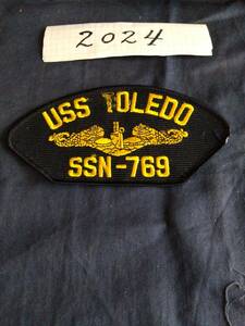 ★　軍隊　ワッペン　USS TOLEDO　★