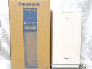 パナソニック空気清浄機F‐PXT55-W(ホワイト) ナノイー搭載 25畳まで対応 USED panasonic nanoe