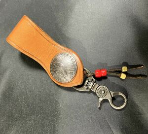 ◆ FUNNY キーホルダー Loop Key Holder OLD bighand レザー ゴローズ　アリゾナ　big hand