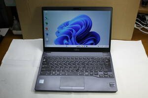 FUJITSU FMV LIFEBOOK U937/R Core i5 7300U 2.6GHｚ・メモリー8ＧＢ （DDR4）・SSD 128GB・13.3インチ NO125