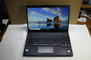 FUJITSU FMV LIFEBOOK U939/A Core i5 8365U 1.6GHｚ（第8世代）・メモリー8ＧＢ （DDR3）・SSD 128GB・13.3インチ NO132