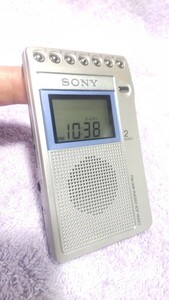 SONY ソニー、FM/AMラジオ、ICF-R351
