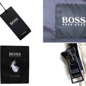 15万新品◆50=L◆HUGO BOSS ヒューゴボス オフ白フード付きダウンコート ダウンジャケット ブルゾン ノースフェイス モンクレール タトラスの画像9