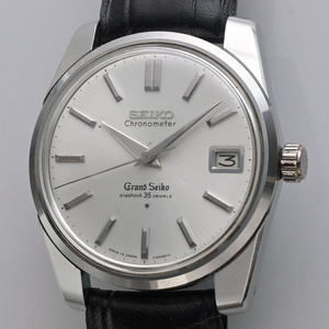 グランドセイコー セルフデーター 手巻 ３５石 AD文字盤 クロノメーター 獅子メダル Grand Seiko Selfdater 43999 稼動確認済