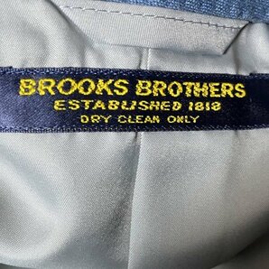 【国内正規品 日本製 リネンの風合い◎】ビンテージ BROOKS BROTHERS ブルックスブラザーズ 528190 リネン100％ 2つボタン ジャケット AB5の画像6