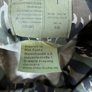 ★【00s ビンテージ 民生品 レプリカ品】アメリカ軍 MFH Max Fuchs BDU CAP コットン100％ タイガーストライプ BDU キャップ 帽子 サイズLの画像7