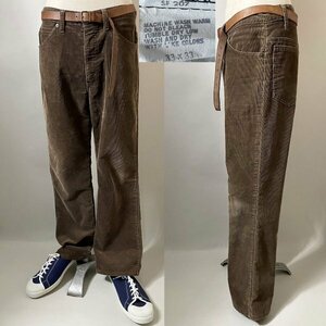 ★【希少70～80年代位 made in USA製 米国製 アメリカ製】風合い◎ Levi’s リーバイス コーデュロイ517-1529 ブーツカット パンツ W33 茶