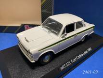 ◆◆絶版 1/43◆◆ DetailCars FORD CORTINA LOTUS coupe フォードコルチナロータスクーペ　1963 ＜2401-09＞_画像1