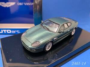 ◆◆絶版 1/43◆◆ AUTOart Aston Martin アストンマーチン DB7 VANTAGE 箱あり　＜2402-14＞