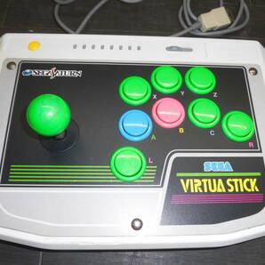 CC191 SEGA/セガ ★VIRTUA,STICK/コントローラー★HSS-0136★セガサターン バーチャスティック 格闘 シューティング ゲーム ★訳あり/80の画像2