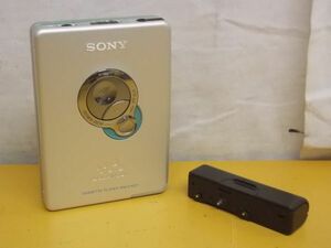 CC172 SONY カセットウォークマン WM-EX621 オートリバース 重低音(MEGA BASS),音漏れ防止(AVLS),前後9曲頭出し(AMS) 動作NG ジャンク/60