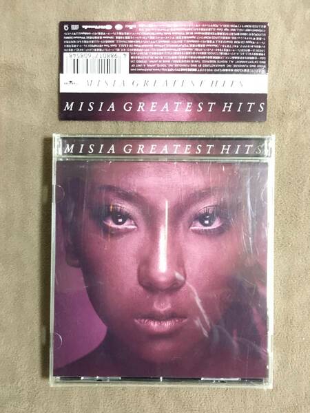 【 送料無料！!・とても希少な帯付の良品商品です！】★MISIA ベスト盤◇GREATEST HITS◇つつみ込むように・・・Everything他全12曲収録★